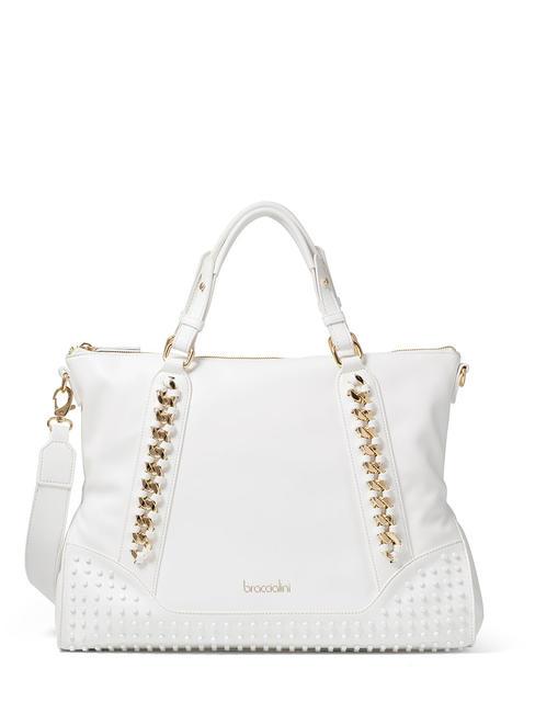 BRACCIALINI ROCK Tote bag with shoulder strap white - Women’s Bags