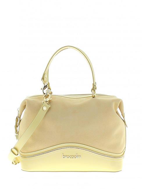 BRACCIALINI NAOMI Leather trunk bag yellow - Women’s Bags