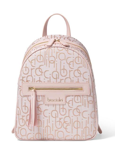 BRACCIALINI FONT Jacquard backpack rose - Women’s Bags