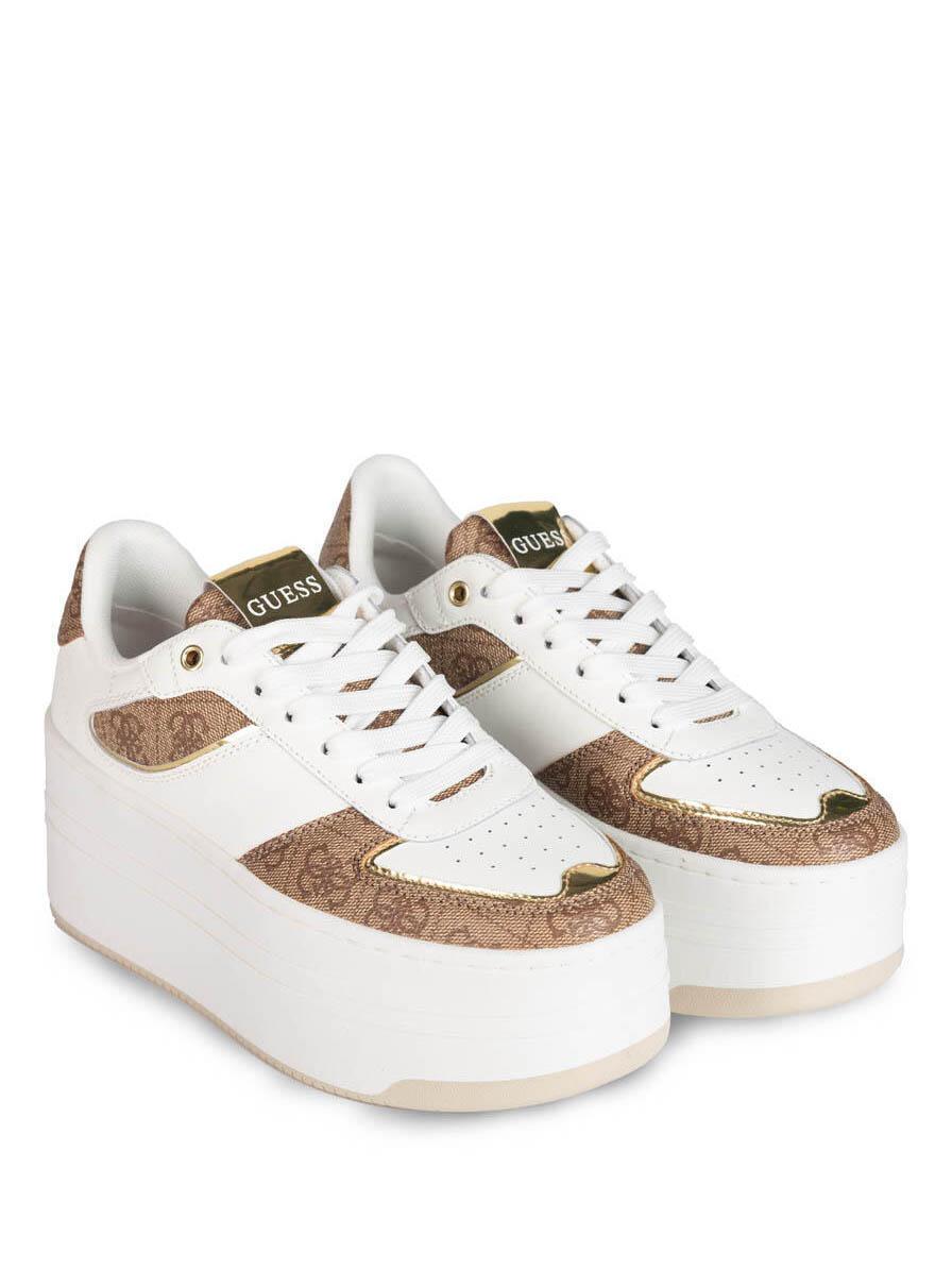 Sneakers con zeppa guess on sale