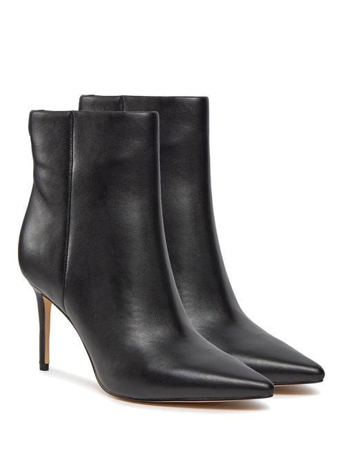 GUESS RICHER Leather ankle boots BLACK - Women’s shoes