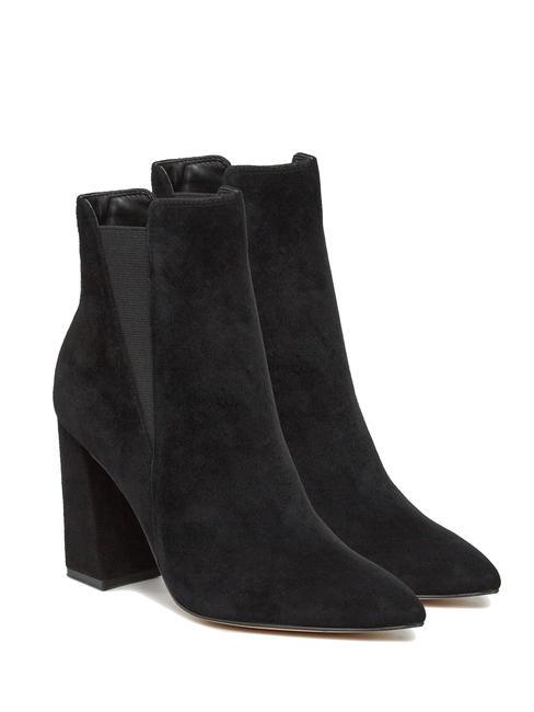 GUESS AVISH High suede ankle boots BLACK - Women’s shoes