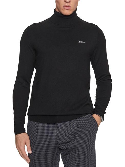 GUESS AARON Turtleneck sweater jetbla - Men's Sweaters