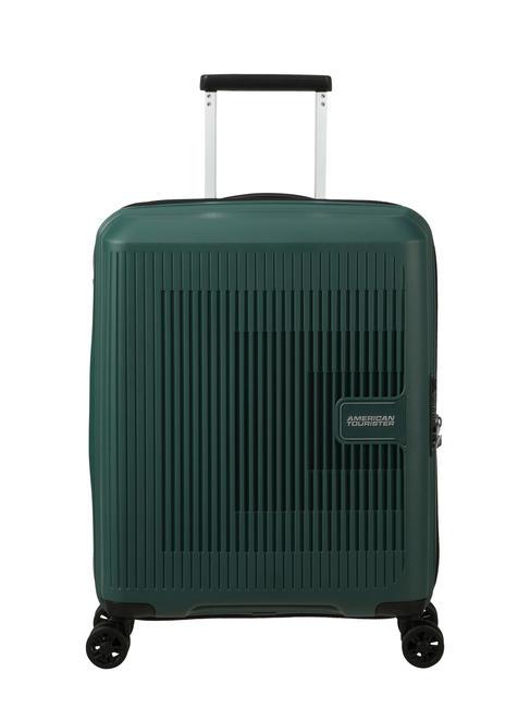 AMERICAN TOURISTER AEROSTEP Expandable hand luggage trolley dark forest - Hand luggage