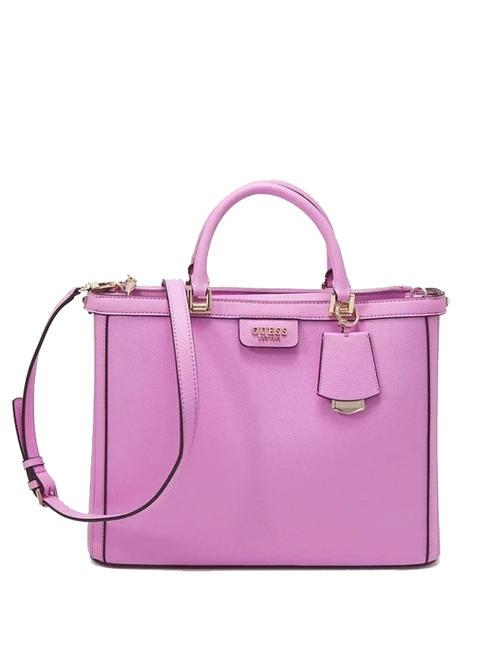 GUESS ECO ANGY SOCIETY Handbag with shoulder strap flamingo - Women’s Bags