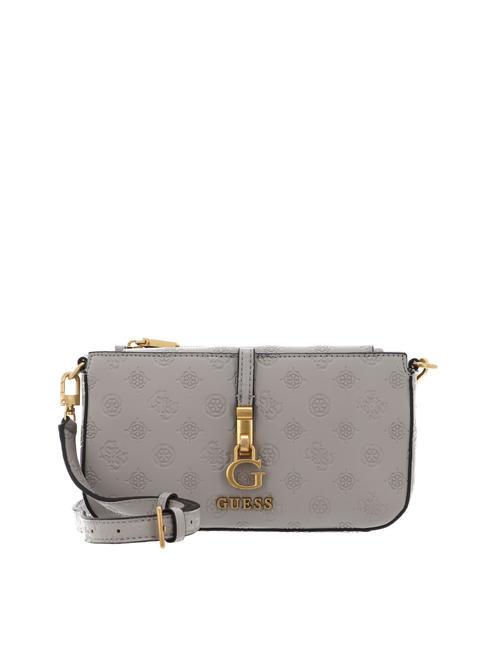 GUESS G JAMES Small shoulder bag taupe logo - Women’s Bags