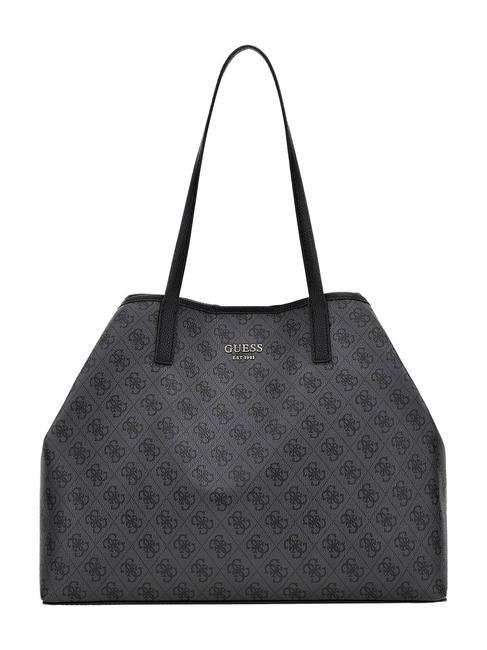 GUESS VIKKY Tote bag with clutch DARK GRAY - Women’s Bags