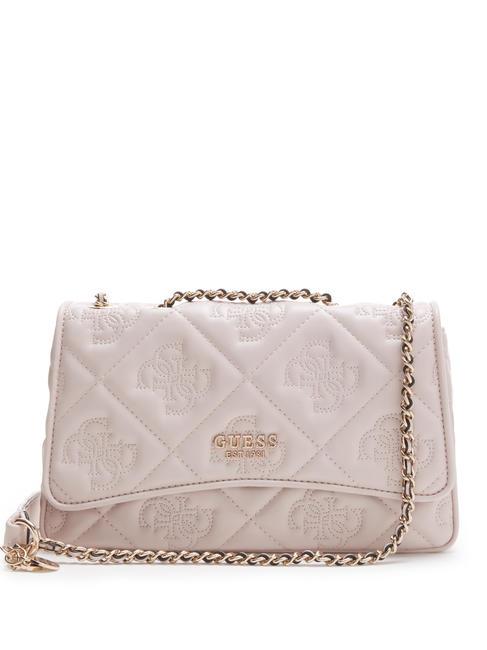 GUESS MARIEKE Convertible Shoulder/cross body bag light beige logo - Women’s Bags