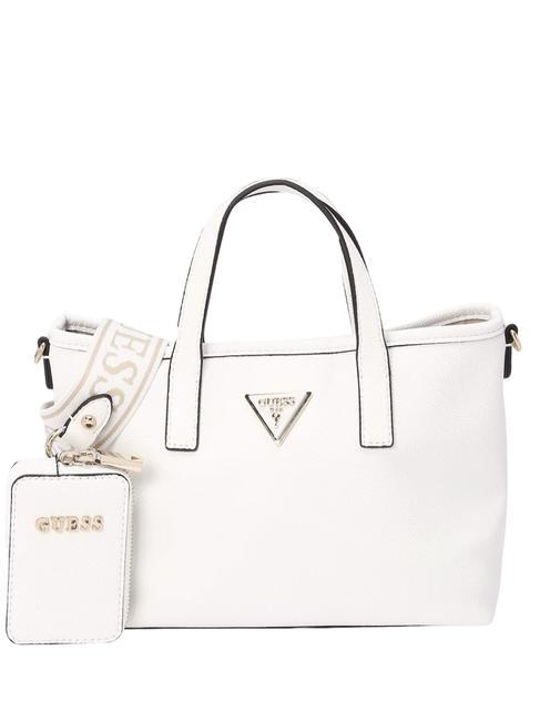 GUESS LATONA  Mini hand bag, with shoulder strap white - Women’s Bags
