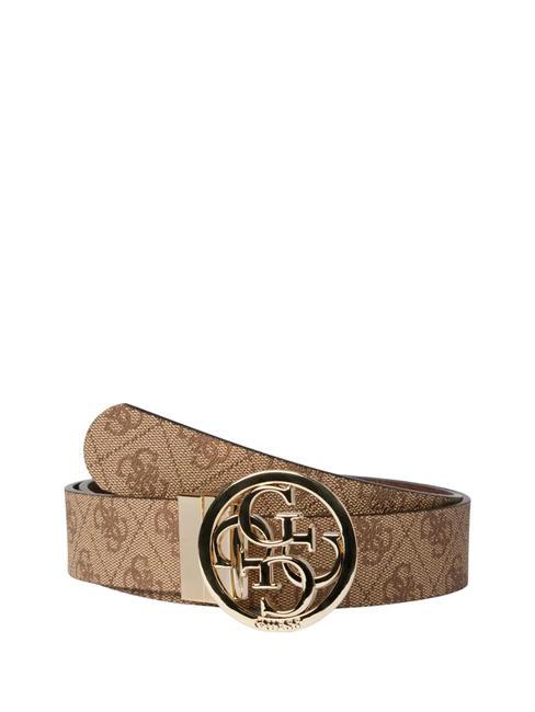 GUESS NOELLE  Reversible belt MILK LOGO - Belts