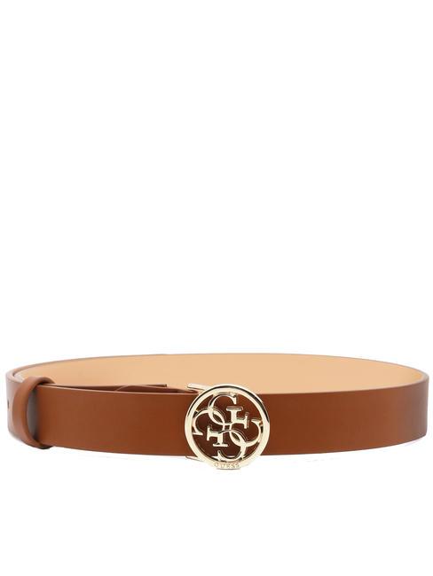 GUESS SESTRI Belt can be shortened to size COGNAC - Belts