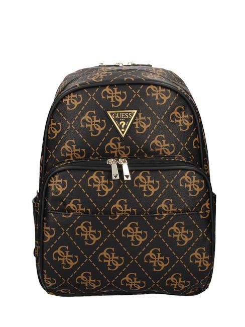 GUESS BERTA 4G print backpack brown - Women’s Bags