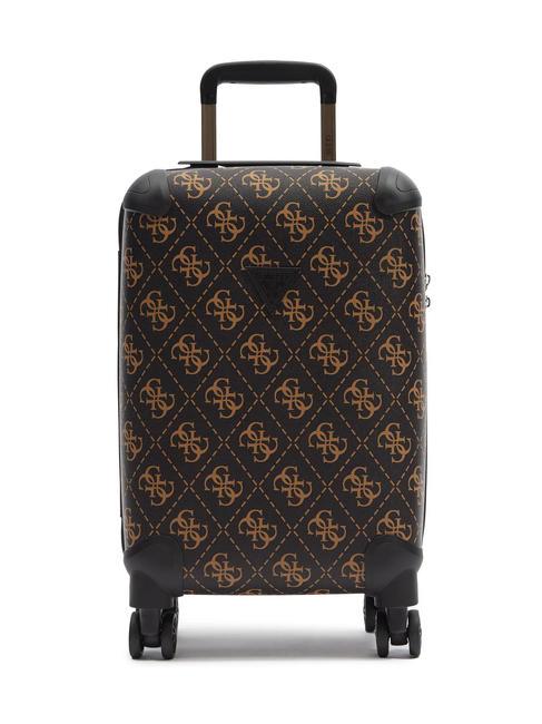 GUESS BERTA  Hand luggage trolley brown - Hand luggage