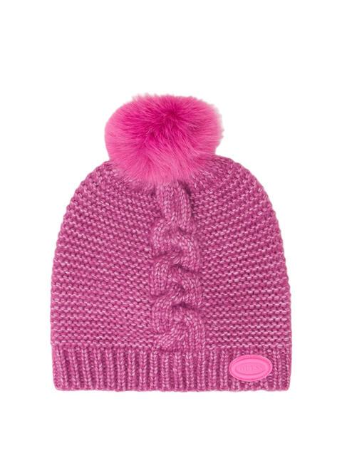 GUESS KNIT Hat with pom pom fantasy - Hats