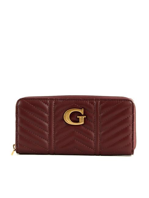 GUESS LOVIDE Large quilted wallet RED - Women’s Wallets