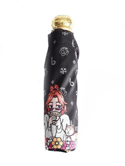 BRACCIALINI CARTOLINE  Printed mini umbrella st.moritz - Umbrellas