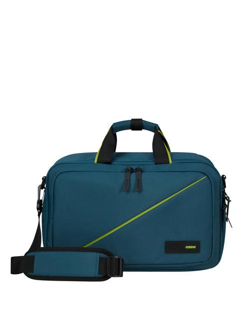 AMERICAN TOURISTER TAKE2CABIN 3-WAY Underseater backpack bag ok Ryanair harbor blue - Duffle bags