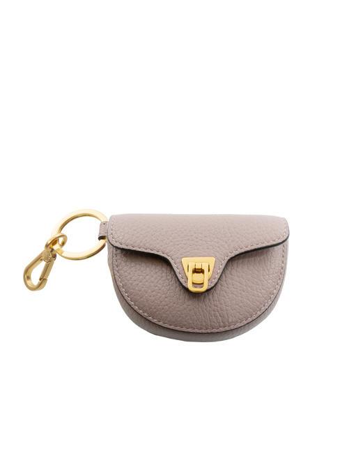 COCCINELLE BEAT SOFT  Leather key case anemone - Key holders