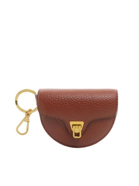COCCINELLE BEAT SOFT  Leather key case Maple - Key holders