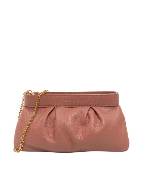 COCCINELLE AGAVE Shoulder bag, in leather camellia - Women’s Bags