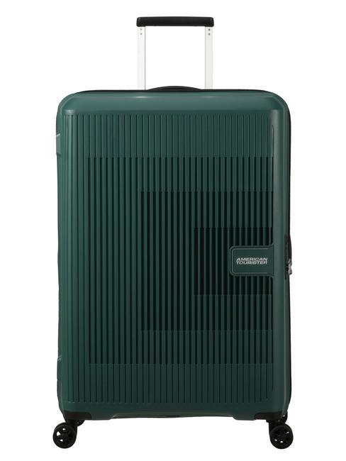 AMERICAN TOURISTER AEROSTEP Large size expandable trolley dark forest - Rigid Trolley Cases