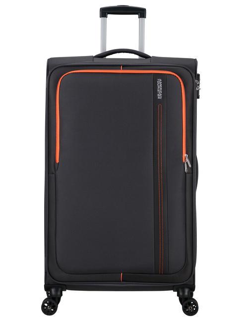 AMERICAN TOURISTER SEA SEEKER Extra-large size trolley charcoal gray - Semi-rigid Trolley Cases
