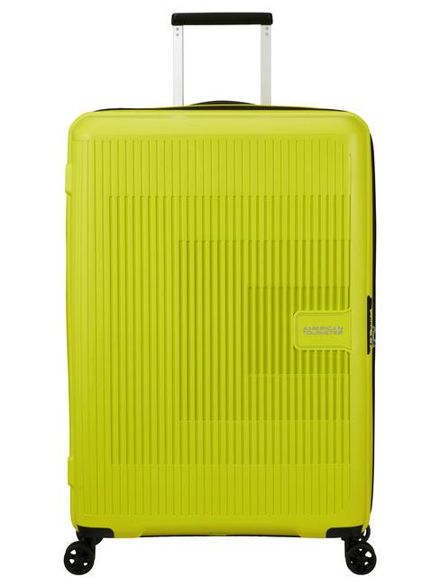AMERICAN TOURISTER AEROSTEP Large size expandable trolley light lime - Rigid Trolley Cases