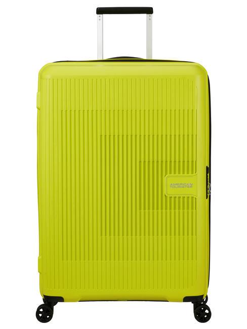 AMERICAN TOURISTER AEROSTEP Large size expandable trolley light lime - Rigid Trolley Cases