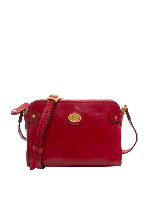 THE BRIDGE STORY Shoulder mini bag in leather berry abb. gold - Women’s Bags