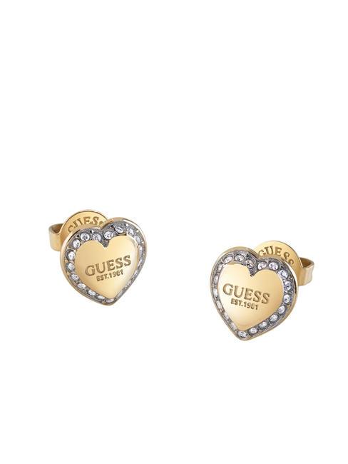 GUESS FINE HEART Earrings yellow gold - Earrings