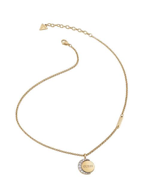 GUESS MOON FASES Necklace yellow gold - Necklaces
