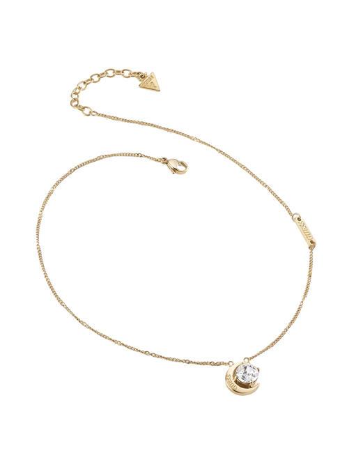 GUESS MOON FASES Necklace with charm yellow gold - Necklaces