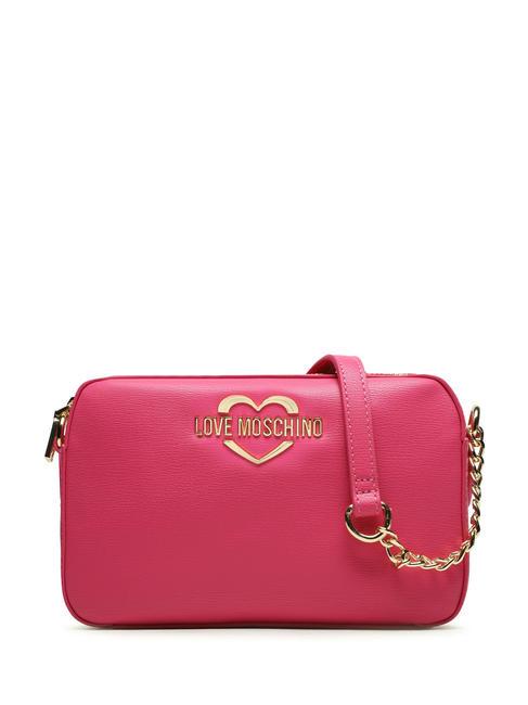 LOVE MOSCHINO HOLLIES Mini shoulder bag fuchsia - Women’s Bags