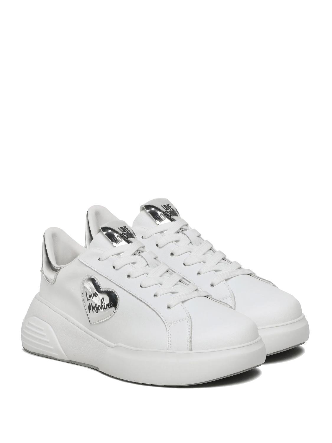 Love Moschino D. Star 50 Sneakers White Lamarg Buy At Outlet Prices