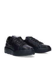 Love Moschino Heart45 Leather Sneakers Black - Buy At Outlet Prices! 