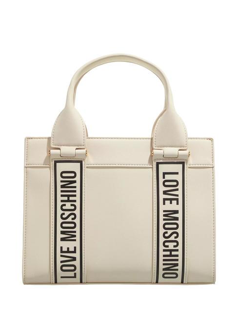 LOVE MOSCHINO TOTE Hand bag, with shoulder strap ivory - Women’s Bags