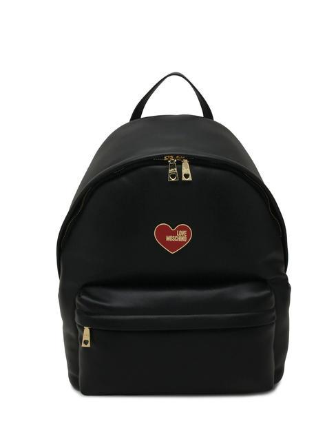 LOVE MOSCHINO PUFFY Women's Backpack Black - Women’s Bags