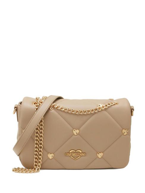 LOVE MOSCHINO HEART Shoulder bag, with shoulder strap cream - Women’s Bags