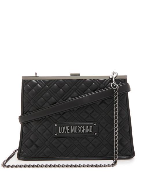 LOVE MOSCHINO QUILTED  Shoulder bag, with shoulder strap Black - Women’s Bags