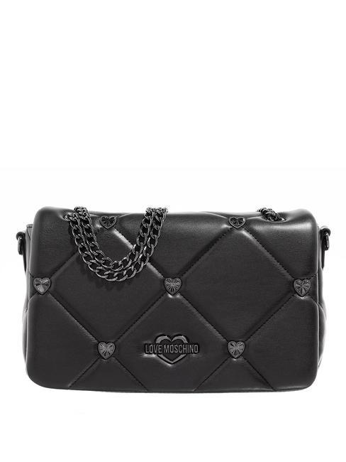LOVE MOSCHINO HEART Shoulder bag, with shoulder strap Black - Women’s Bags