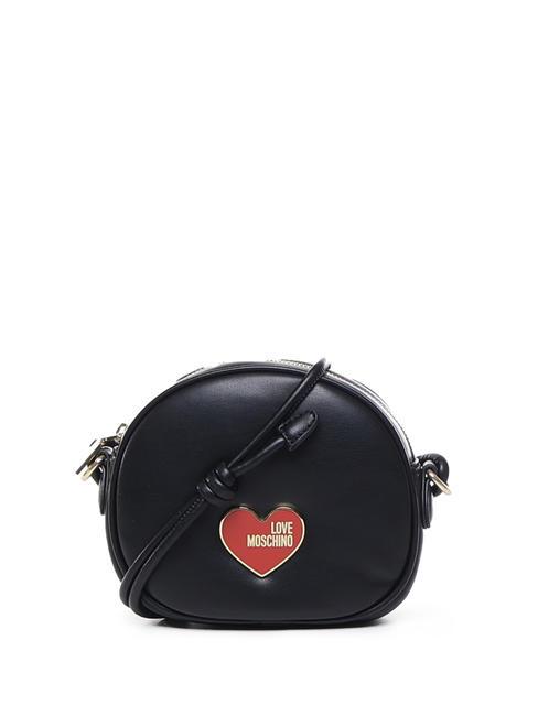 LOVE MOSCHINO PUFFY Micro shoulder bag Black - Women’s Bags
