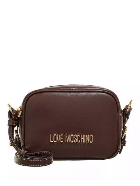 LOVE MOSCHINO BELTED Mini shoulder camera bag I'm afraid - Women’s Bags