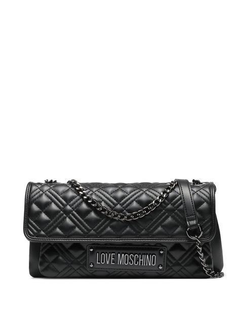 LOVE MOSCHINO QUILTED shoulder bag Black - Women’s Bags