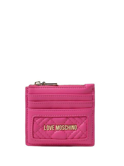LOVE MOSCHINO QUILTED  Purse fuchsia - Women’s Wallets