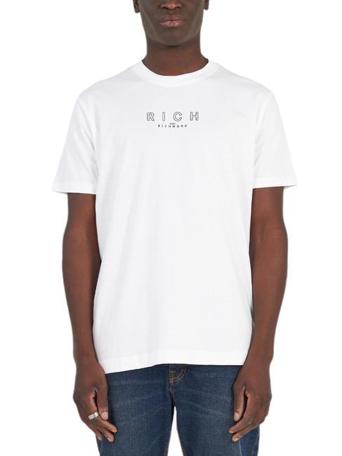 JOHN RICHMOND AILKIR Cotton T-shirt whitea - T-shirt