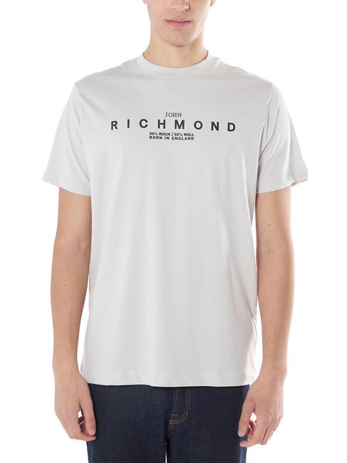 JOHN RICHMOND KAMADA Cotton T-shirt gray x - T-shirt