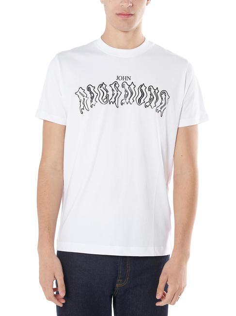 JOHN RICHMOND DIEGOLUIS Cotton T-shirt whitex - T-shirt