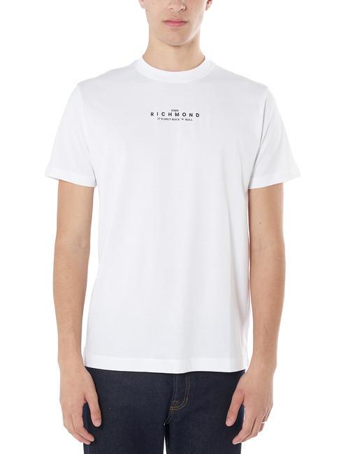 JOHN RICHMOND LANUS Cotton T-shirt whitex - T-shirt