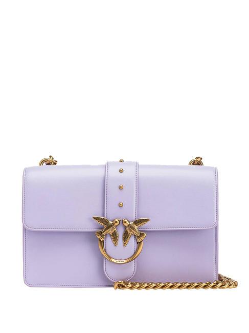 PINKO CLASSIC LOVE BAG ONE EVA LIMITED EDITION | MIOMOJO shoulder bag light lavander-antique gold - Women’s Bags