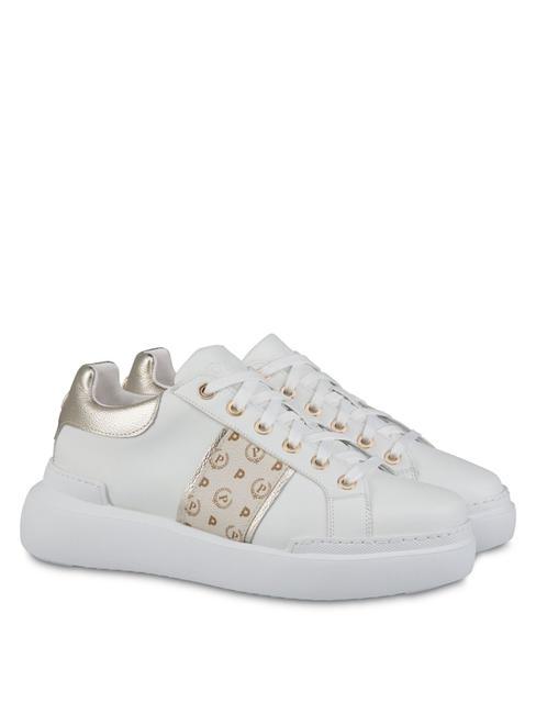 POLLINI HERITAGE NUKE Platform sneakers ivory / platinum - Women’s shoes